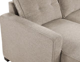 Noah Flippable, Convertible Storage Sleeper Chofa, Tan by Steve Silver at Eve Furniture