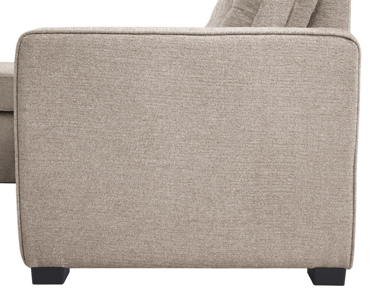 Noah Flippable, Convertible Storage Sleeper Chofa, Tan by Steve Silver at Eve Furniture