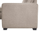 Noah Flippable, Convertible Storage Sleeper Chofa, Tan by Steve Silver at Eve Furniture