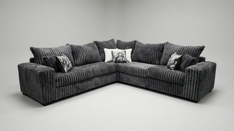 Noah Grey 3-Piece Sectional by New Era Innovations at Eve Furniture