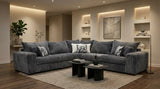 Noah Grey 3-Piece Sectional by New Era Innovations at Eve Furniture