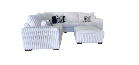 Noah Ivory 3-Piece Sectional by New Era Innovations at Eve Furniture