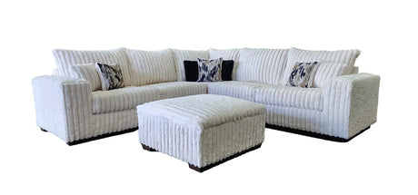 Noah Ivory 3-Piece Sectional by New Era Innovations at Eve Furniture