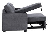 Noah Flippable, Convertible Storage Sleeper Chofa, Gray by Steve Silver at Eve Furniture