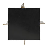Noara Black & Brass Accent Table by Zuomod at Eve Furniture