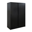 Noble Black 2-door Bedroom Wardrobe Storage Cabinet Armoire by Coaster at Eve Furniture