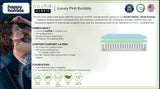 Noche Luxury Firm 13" Hybrid Full Mattress by Happy Homes at Eve Furniture