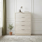 Noctis White/Light Gray Chest by Homelegance at Eve Furniture