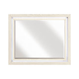 Noctis White/Light Gray Mirror by Homelegance at Eve Furniture