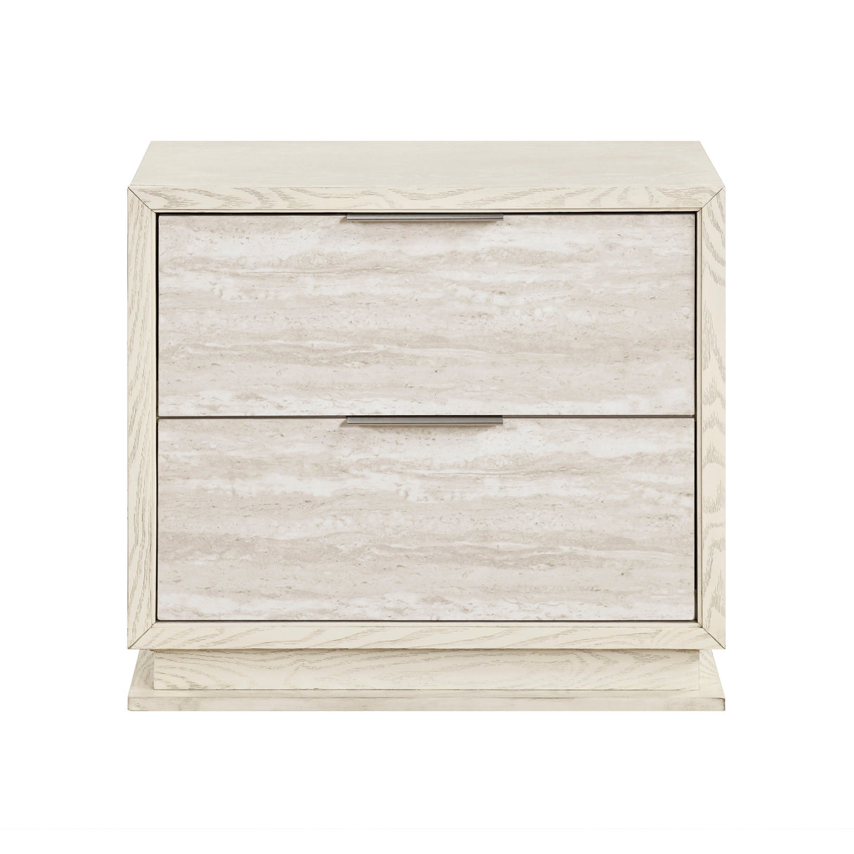 Noctis White/Light Gray Night Stand by Homelegance at Eve Furniture