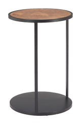 Nodo Brown & Black Side Table by Zuomod at Eve Furniture