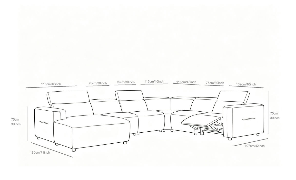 MI-2525 Noel (Grey) by New Era Innovations at Eve Furniture