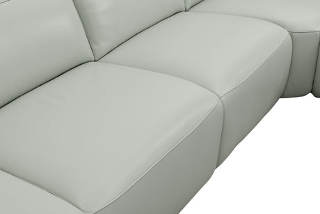 Noel Grey Power Reclining Corner Sectional by New Era Innovations at Eve Furniture