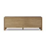 Noeline Media Console - Resawn Worn Oak by Moe's Home at Eve Furniture