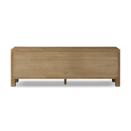Noeline Media Console - Resawn Worn Oak by Moe's Home at Eve Furniture