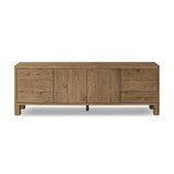 Noeline Media Console - Resawn Worn Oak by Moe's Home at Eve Furniture