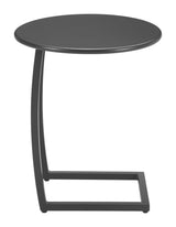 Noga Black Outdoor End Table by Zuomod at Eve Furniture