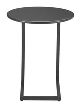 Noga Black Outdoor End Table by Zuomod at Eve Furniture
