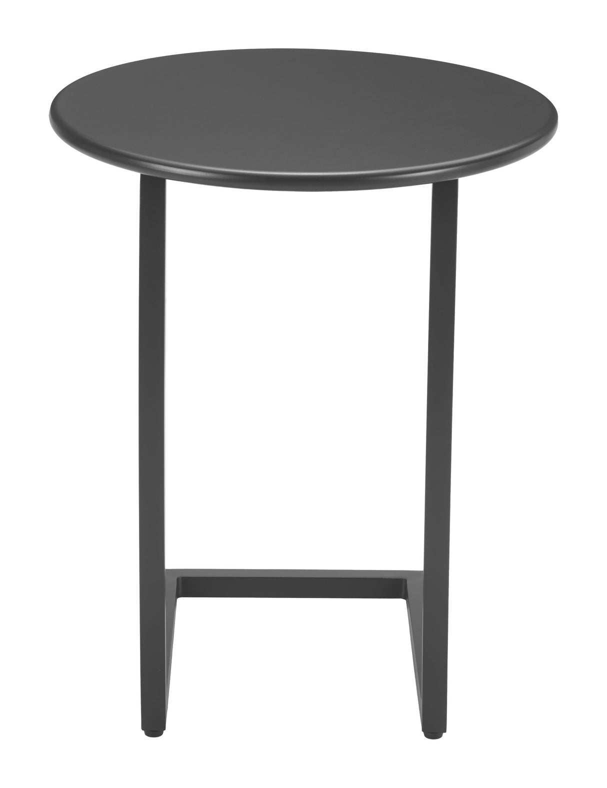 Noga Black Outdoor End Table by Zuomod at Eve Furniture