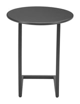 Noga Black Outdoor End Table by Zuomod at Eve Furniture