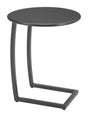 Noga Black Outdoor End Table by Zuomod at Eve Furniture