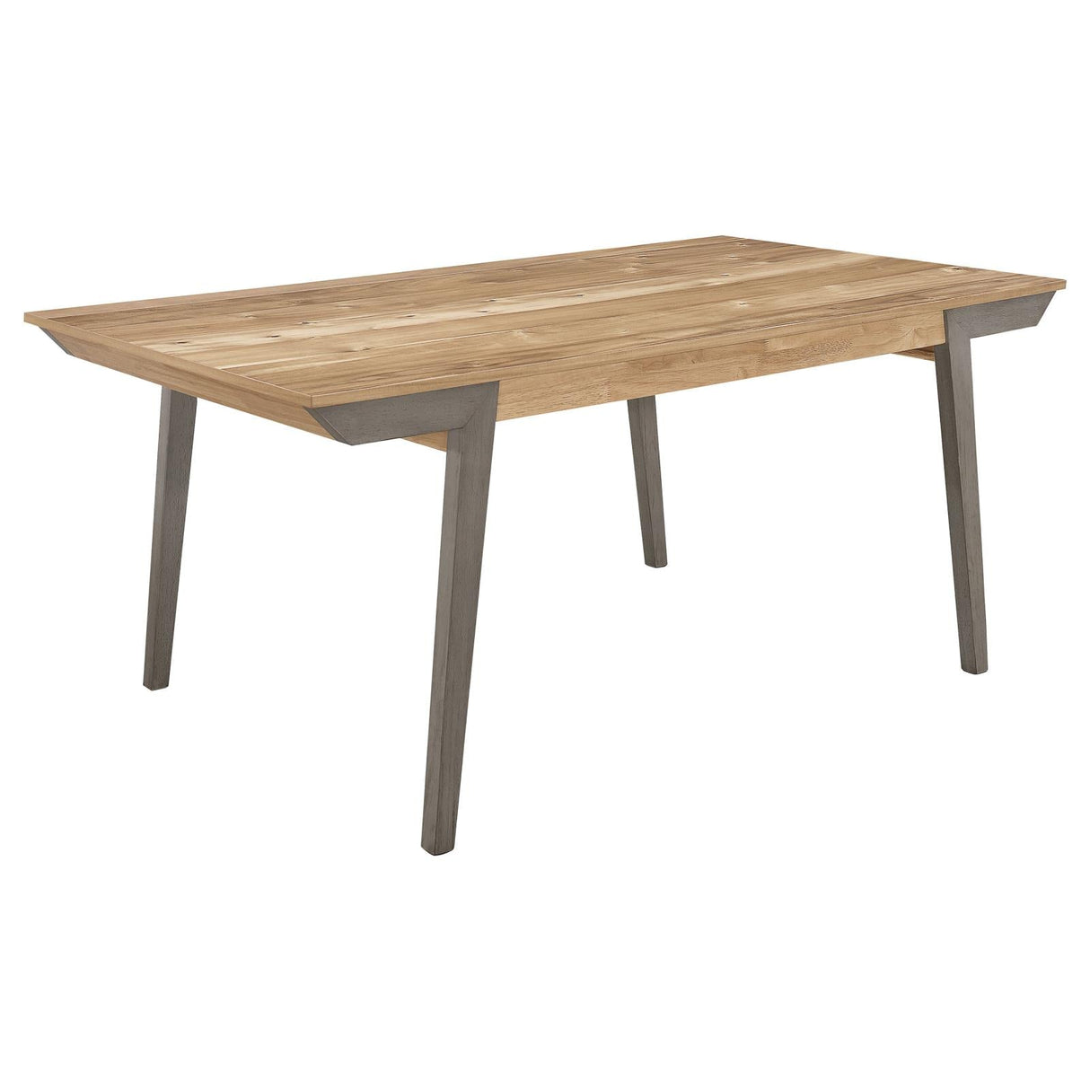 Nogales Acacia/Coastal Gray Wooden Dining Table