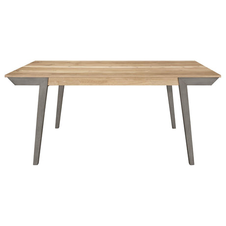 Nogales Acacia/Coastal Gray Wooden Dining Table