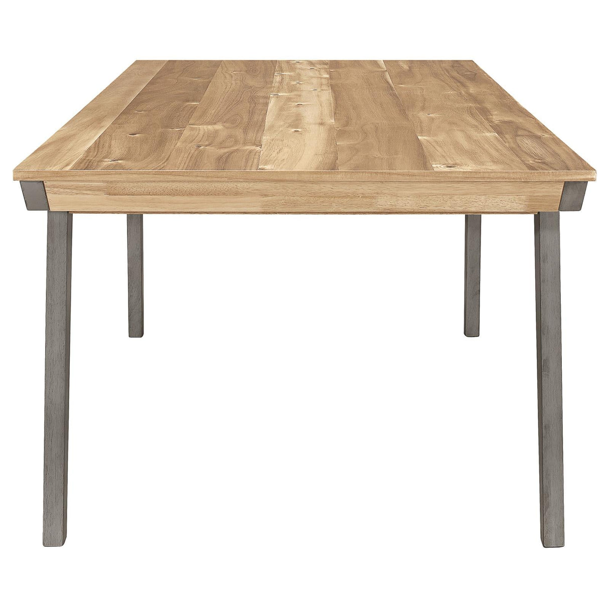 Nogales Acacia/Coastal Gray Wooden Dining Table