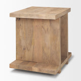 Nohr Light Brown Accent Table by Mercana at Eve Furniture