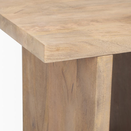 Nohr Light Brown Accent Table by Mercana at Eve Furniture