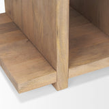 Nohr Light Brown Accent Table by Mercana at Eve Furniture