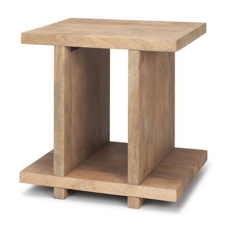 Nohr Light Brown Accent Table by Mercana at Eve Furniture