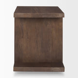 Nohr Medium Brown Wood Accent Table by Mercana at Eve Furniture