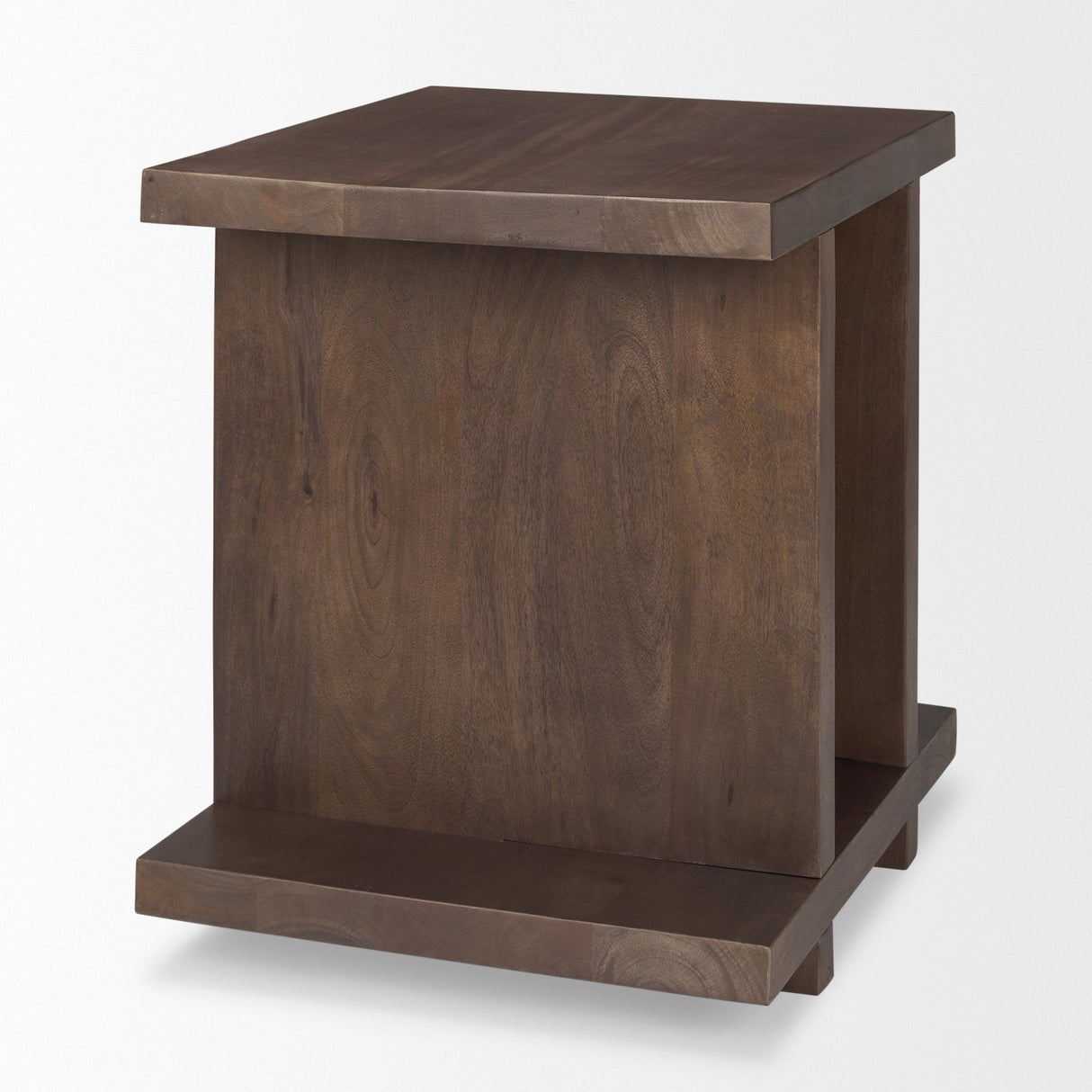 Nohr Medium Brown Wood Accent Table by Mercana at Eve Furniture