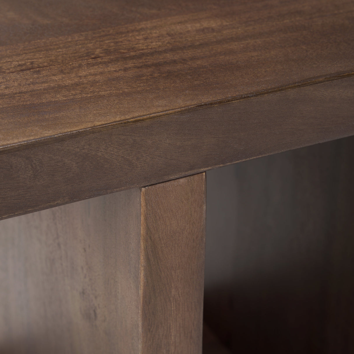 Nohr Medium Brown Wood Accent Table by Mercana at Eve Furniture