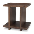Nohr Medium Brown Wood Accent Table by Mercana at Eve Furniture