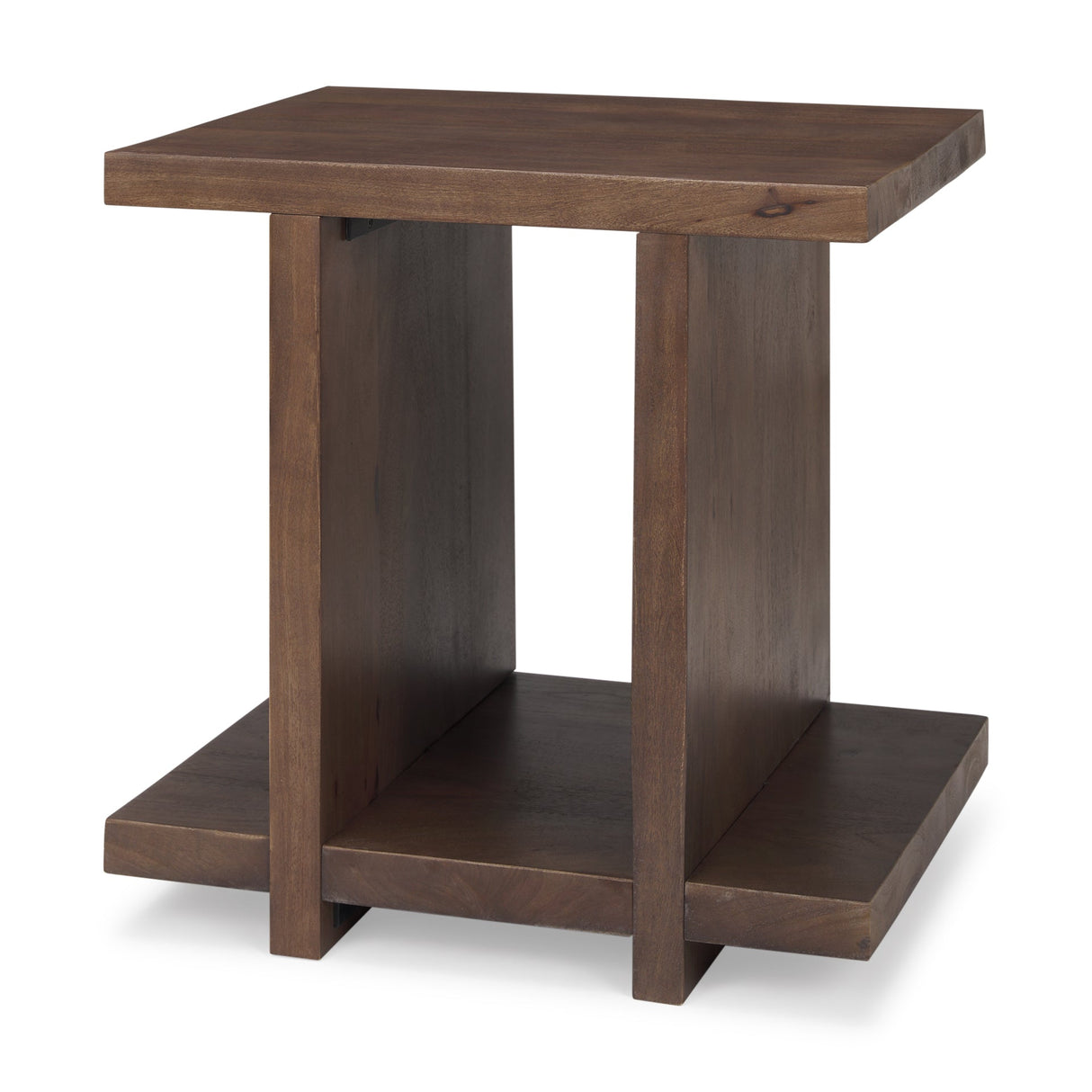 Nohr Medium Brown Wood Accent Table by Mercana at Eve Furniture