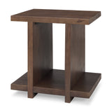 Nohr Medium Brown Wood Accent Table by Mercana at Eve Furniture