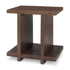 Nohr Medium Brown Wood Accent Table by Mercana at Eve Furniture