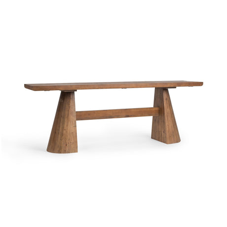 Nolan Mission Brown 118 Rectangle Bar Table by Classic Home at Eve Furniture