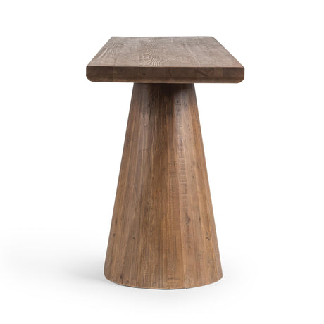 Nolan Mission Brown 118 Rectangle Bar Table by Classic Home at Eve Furniture