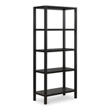 Nolan Black Bookcase by MOES at Eve Furniture