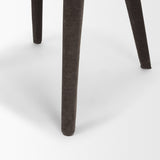 Nolan Slope Charcoal Chenille Dining Chair, Set of 2 by Mercana at Eve Furniture