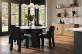 Nolan Wood 56" Round Dining Table by TOV Furniture at Eve Furniture