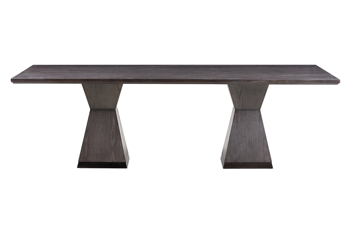 Nolan Wood 98" Rectangular Dining Table by TOV Furniture at Eve Furniture
