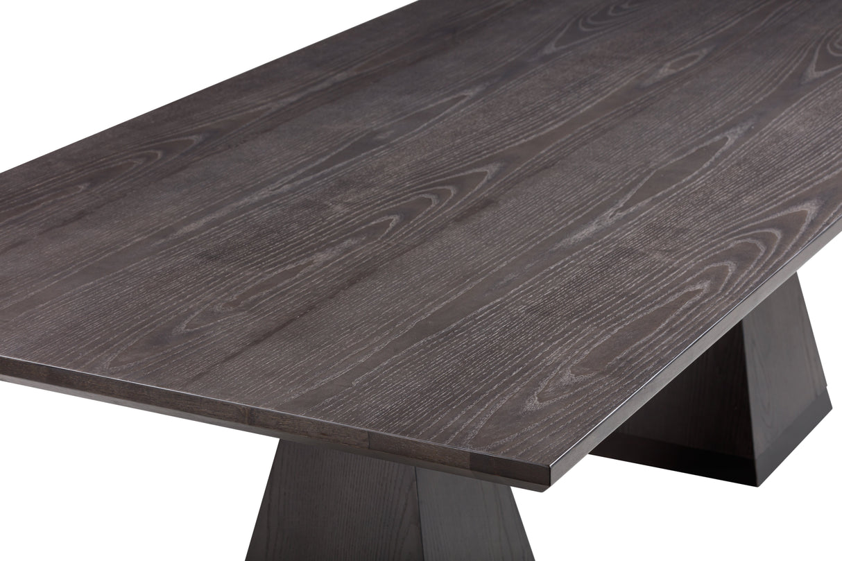 Nolan Wood 98" Rectangular Dining Table by TOV Furniture at Eve Furniture