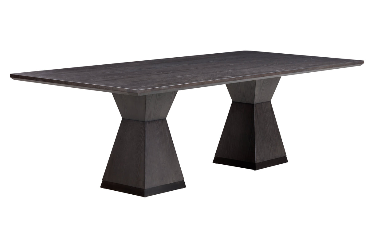 Nolan Wood 98" Rectangular Dining Table by TOV Furniture at Eve Furniture