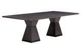 Nolan Wood 98" Rectangular Dining Table by TOV Furniture at Eve Furniture