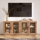 Nolan Wood Console by TOV Furniture at Eve Furniture