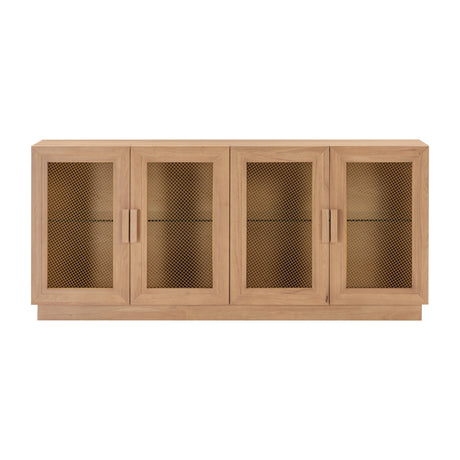 Nolan Wood Console by TOV Furniture at Eve Furniture